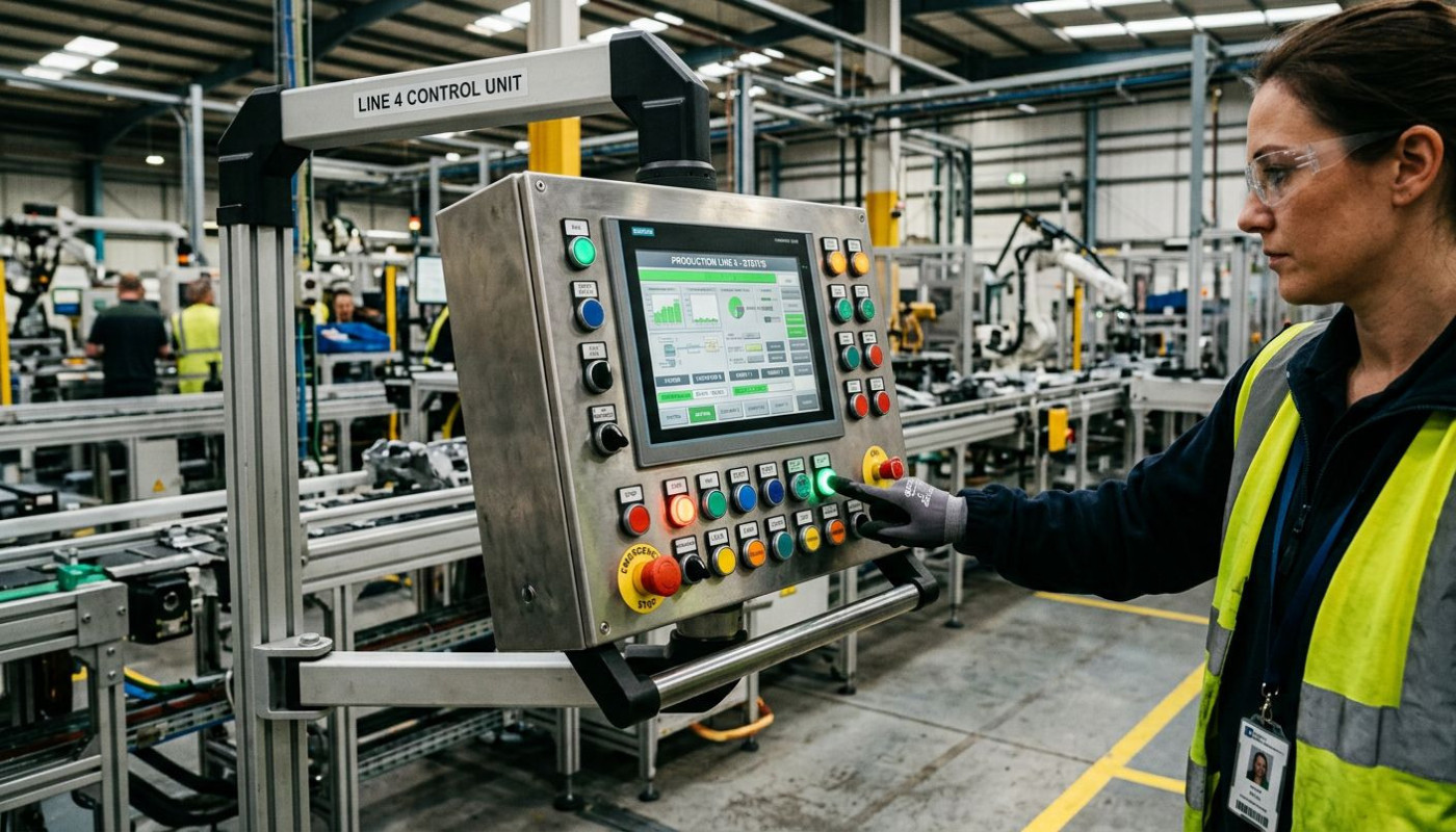 Effizienzsteigerung im Arbeitsumfeld: Die Bedeutung gut konzipierter Bedienoberflächen in der Industrie